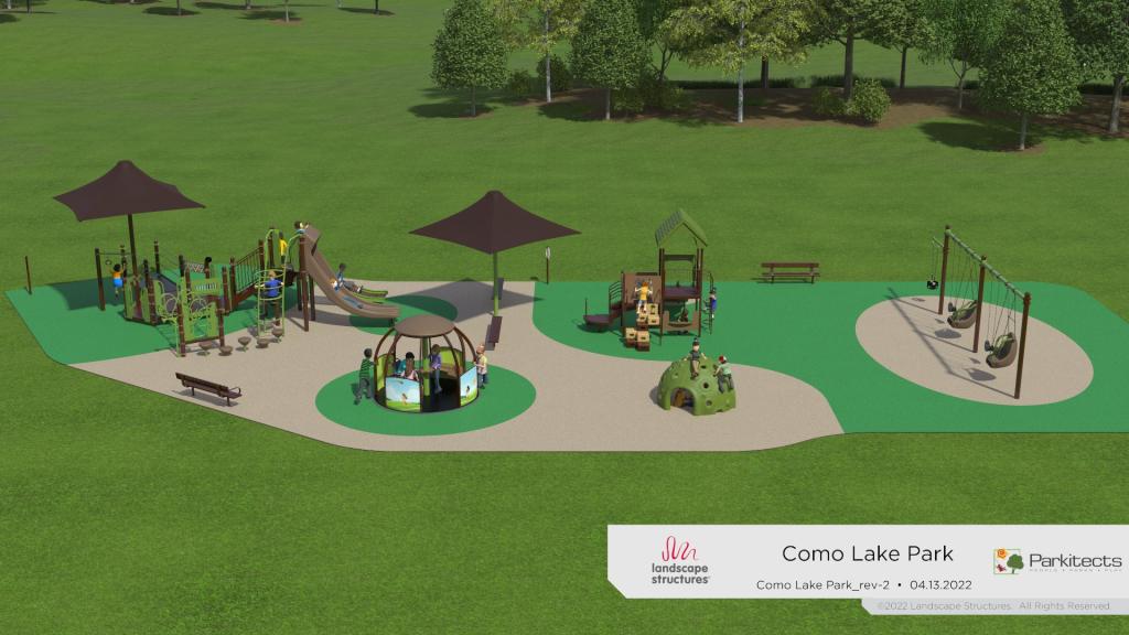 Accessible Playground at Tow Path Park