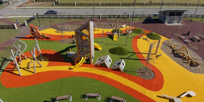 Alberta O. Jones Park Inclusive Playground