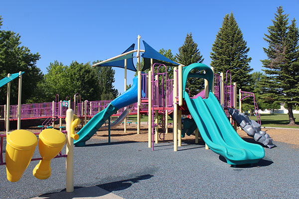 Sertoma Park landscape in Grand Forks