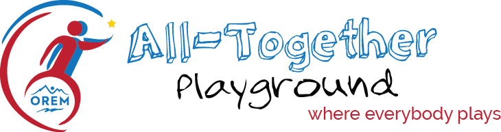 Play area at the All-Together Playground in Orem