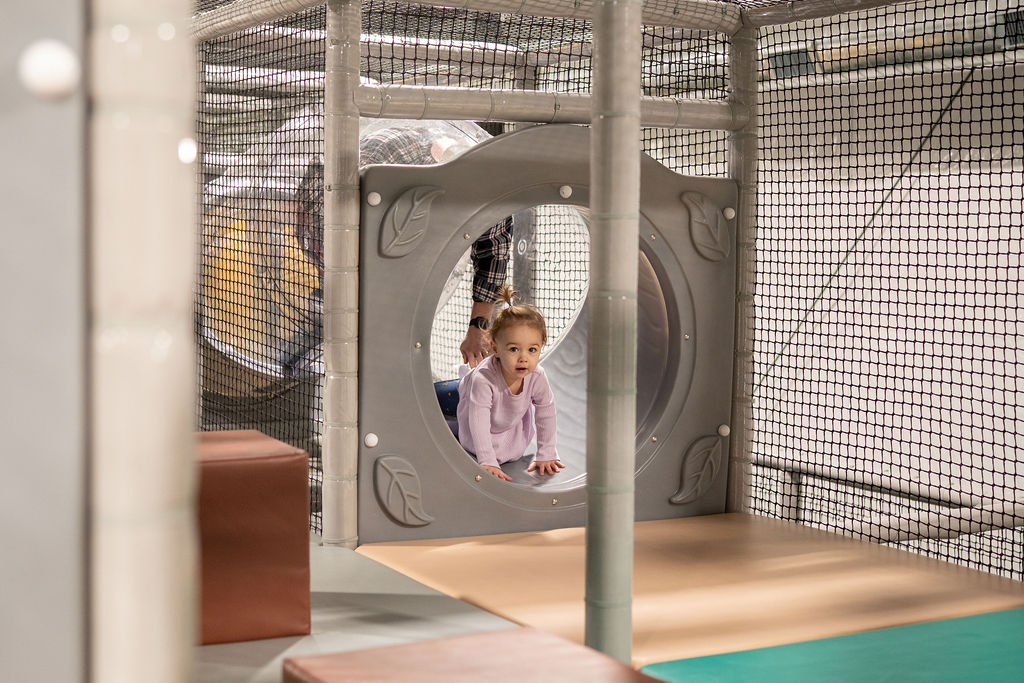 Indoor playground at Ames Play Yard