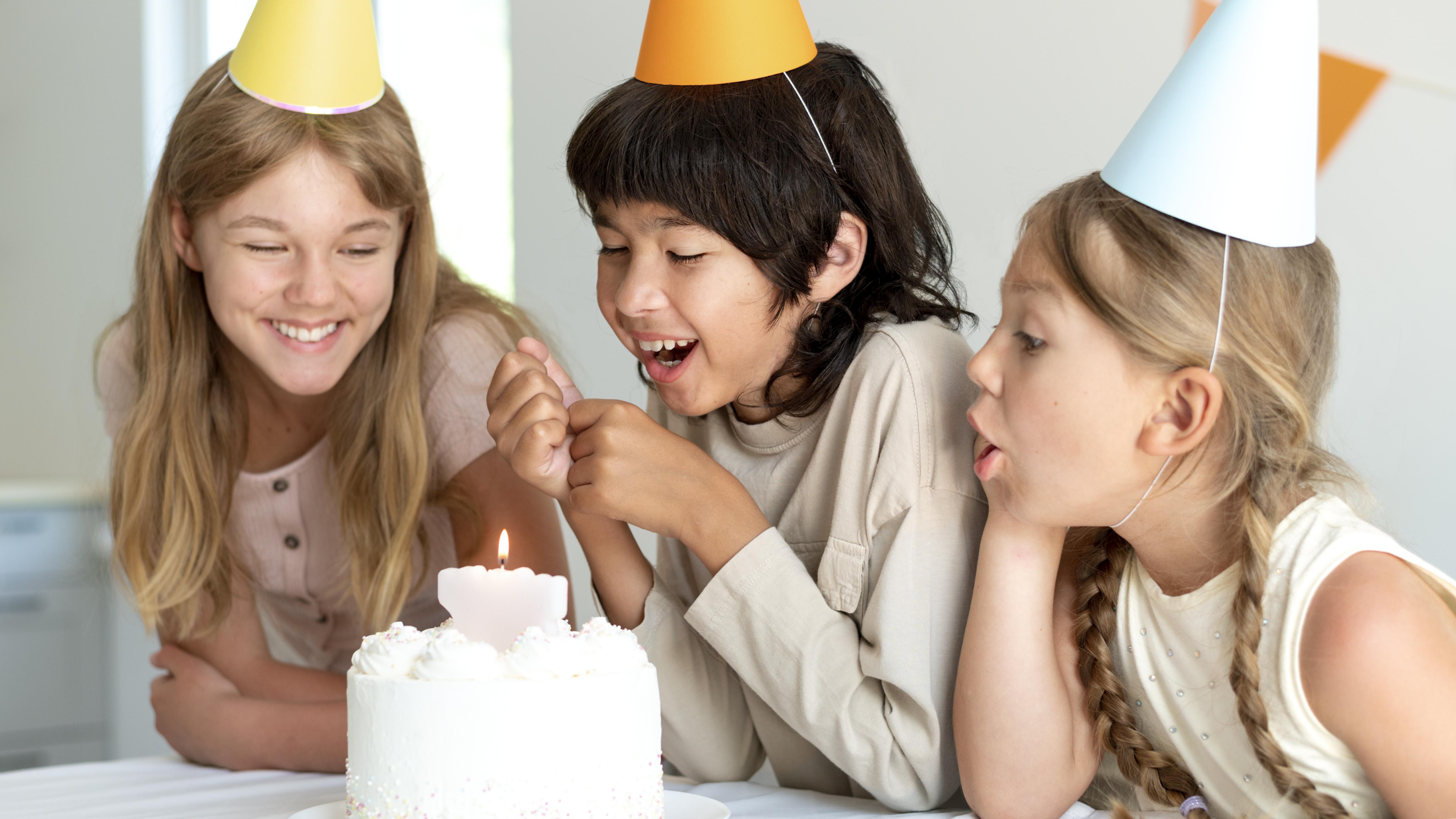 Birthday party setup at Ames Play Yard