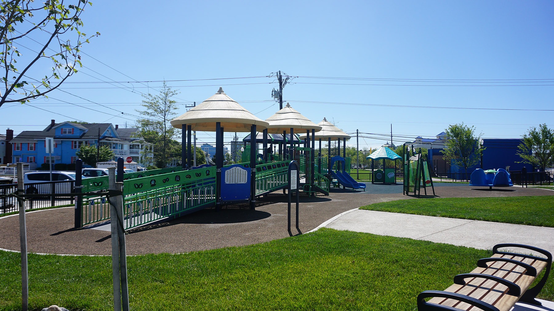 View of Bayside Park at 3rd Street in Ocean City
