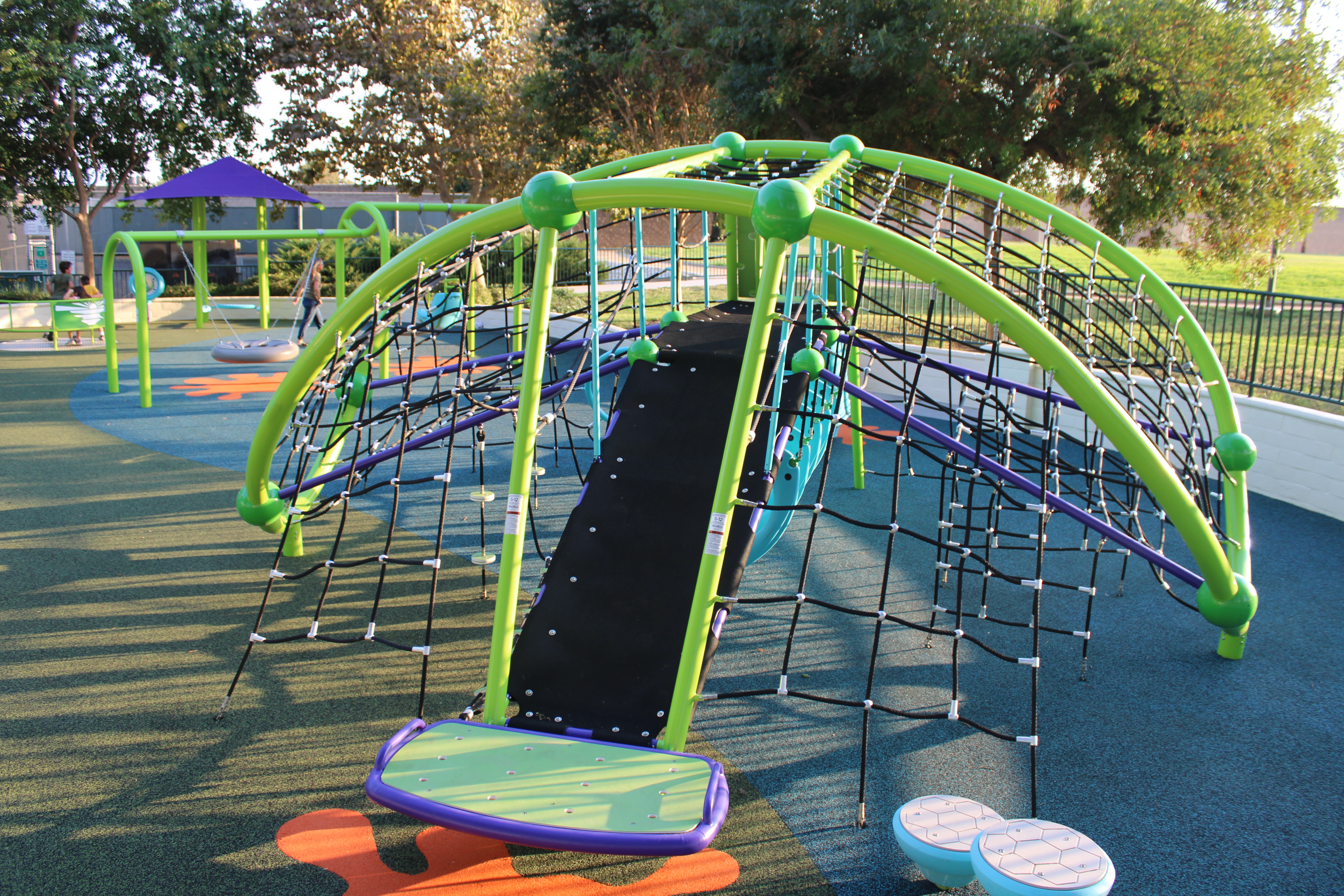 Play structure at Beryl Park East Inclusive Playground