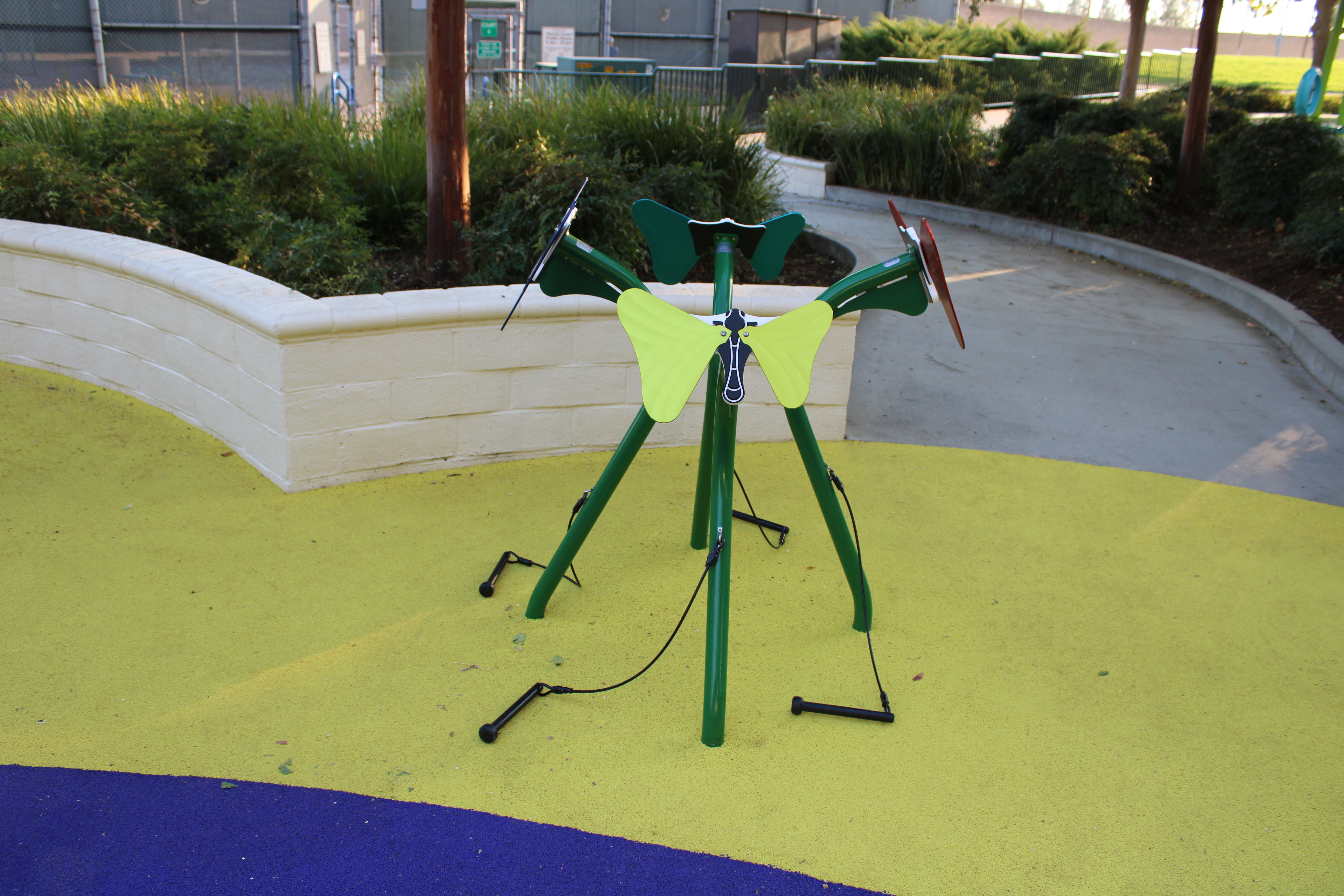Additional playground equipment at Beryl Park East