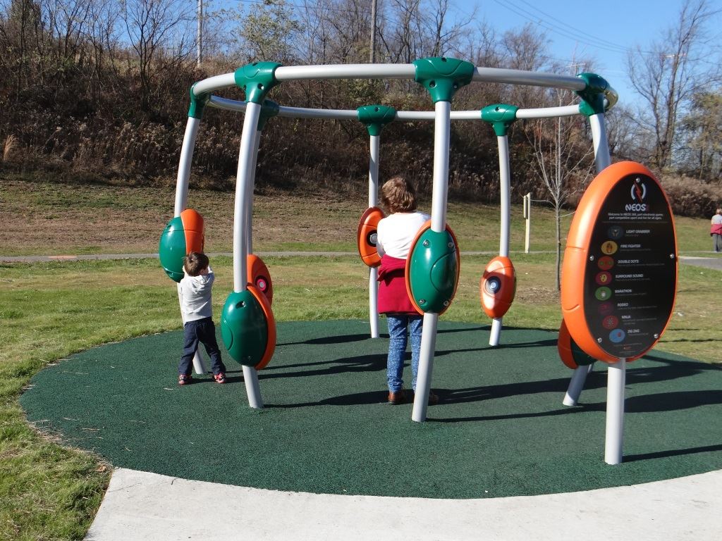 Neos inclusive electronic playground at Twin Lakes Park