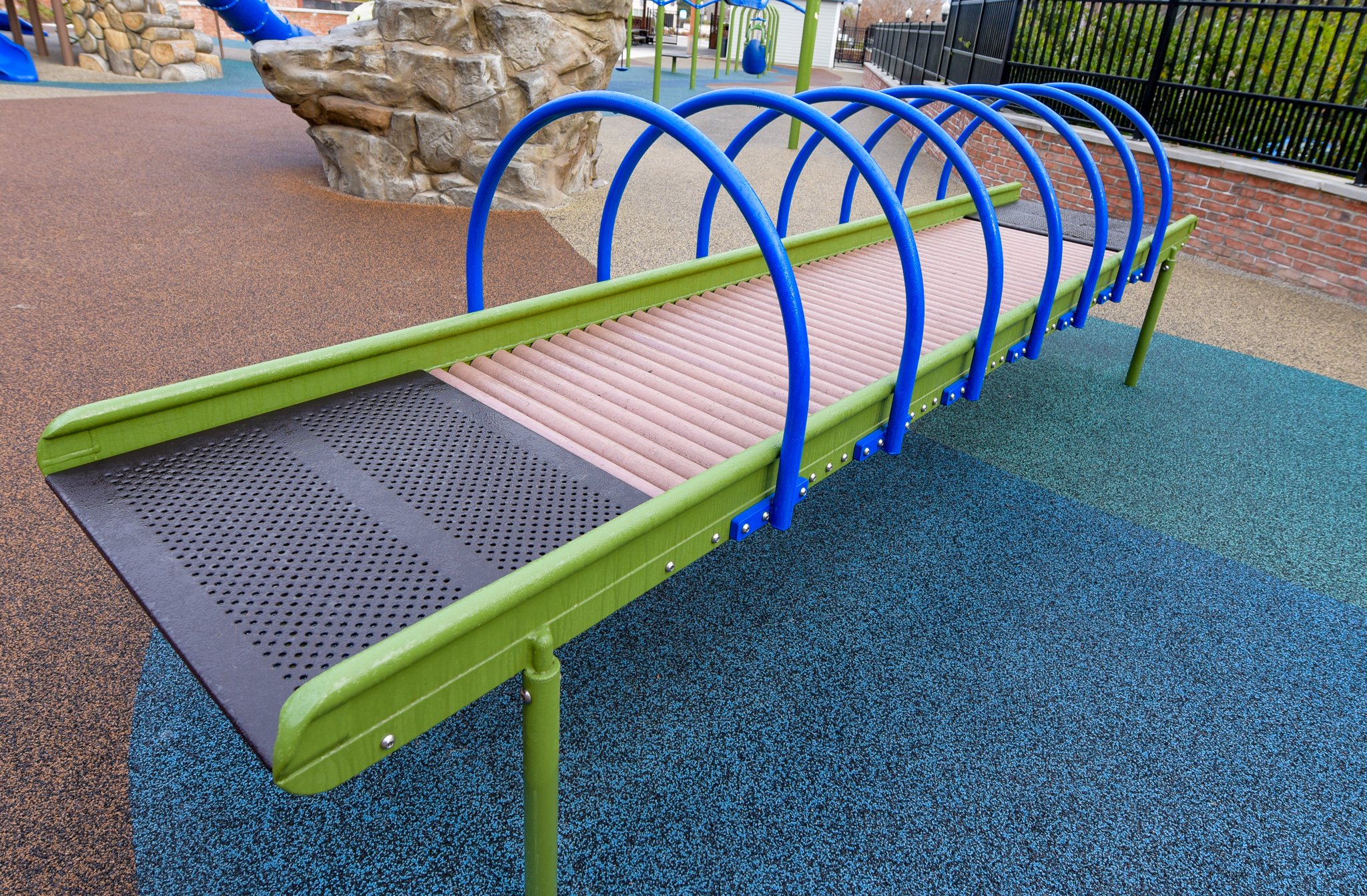 Main playground area at Carraway Park