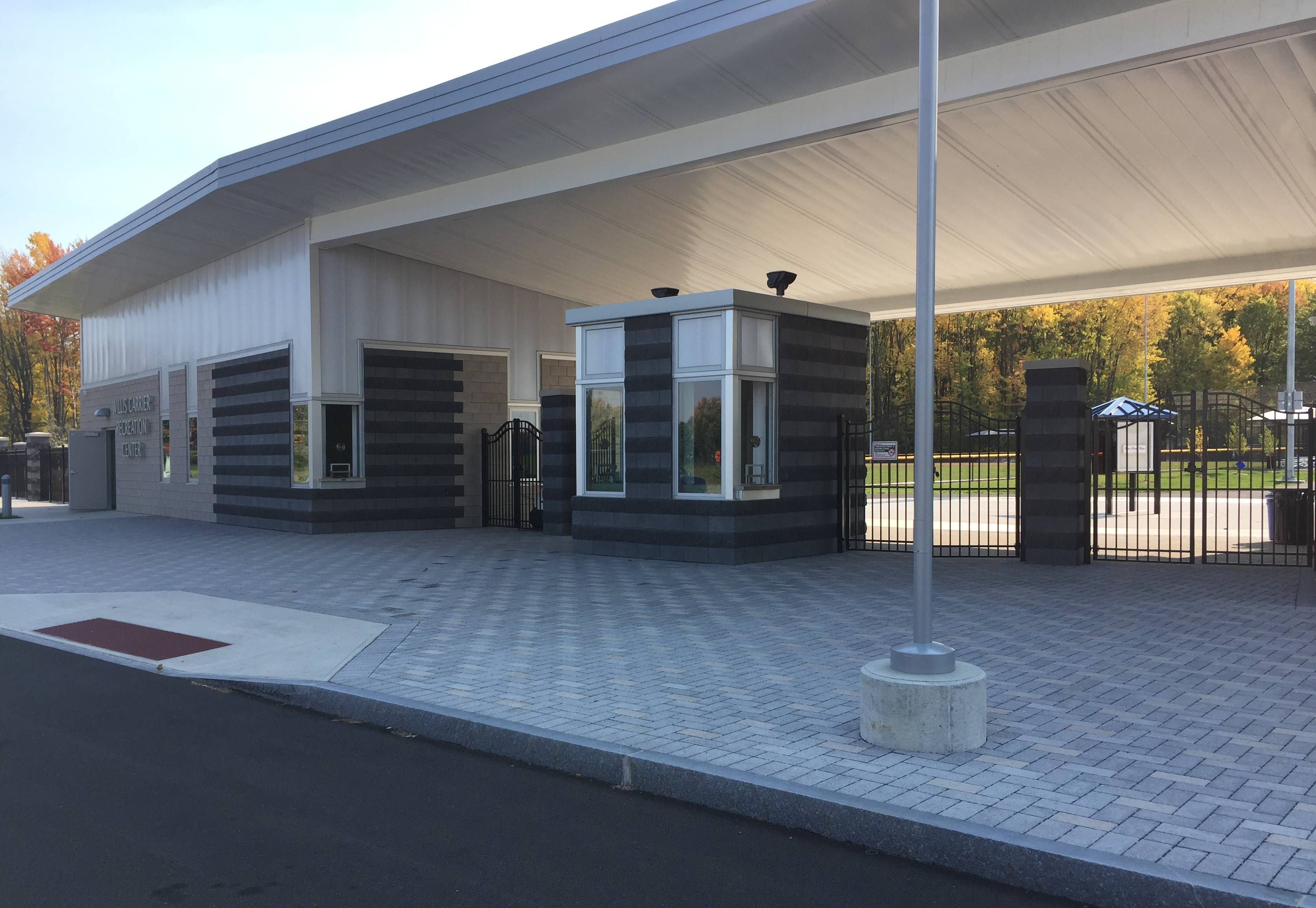 Entrance view at Carrier Park in East Syracuse