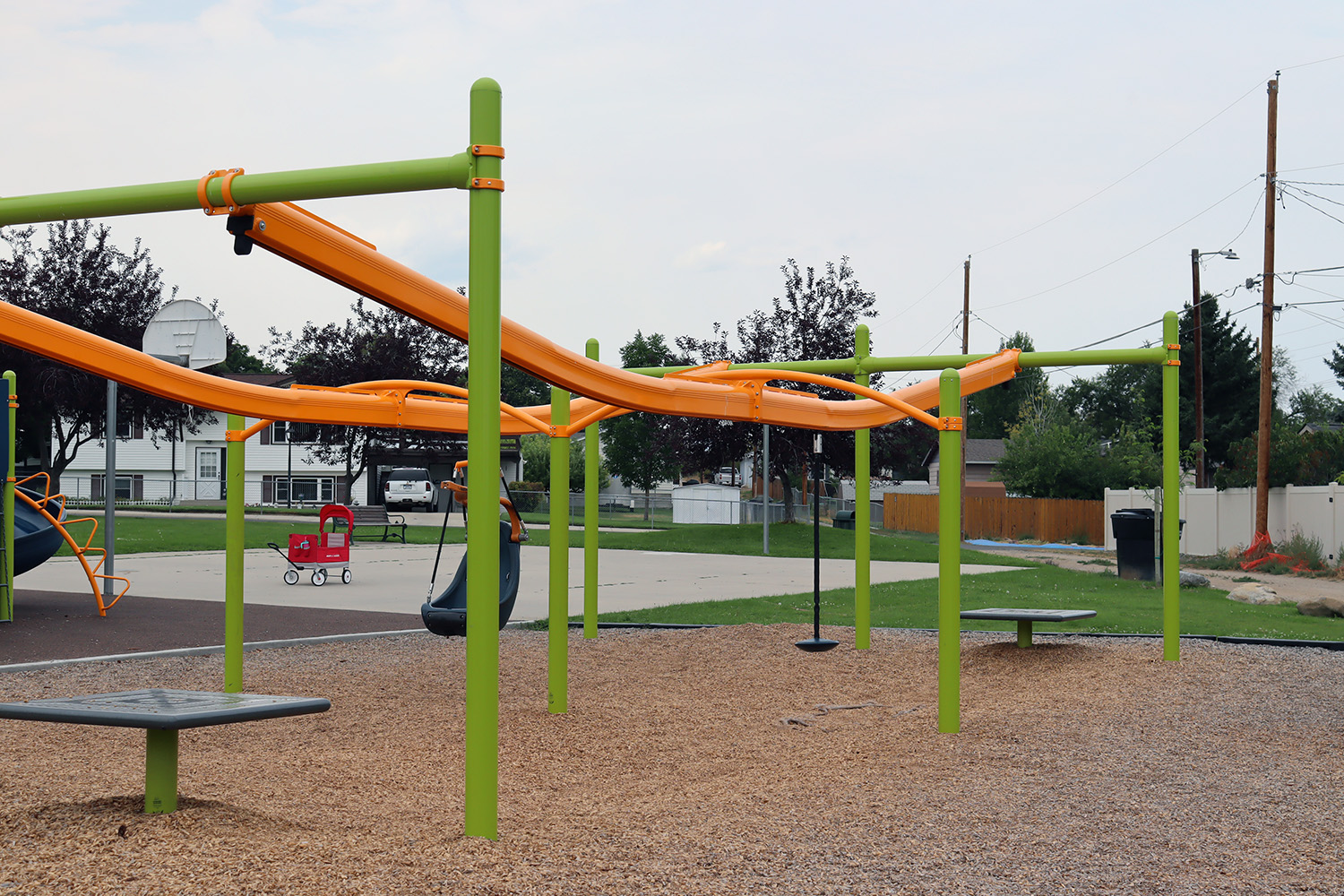 Second view of the Cherry Park playground