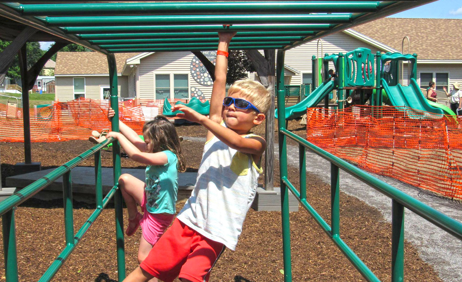 Additional playground view at the Children's Center in Augusta