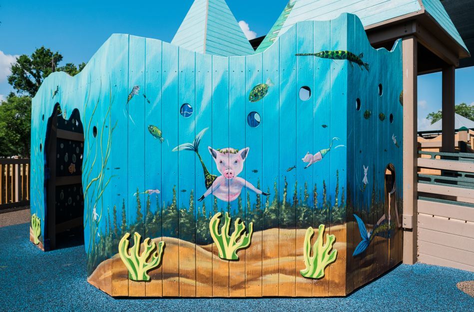Mural at Children's Park