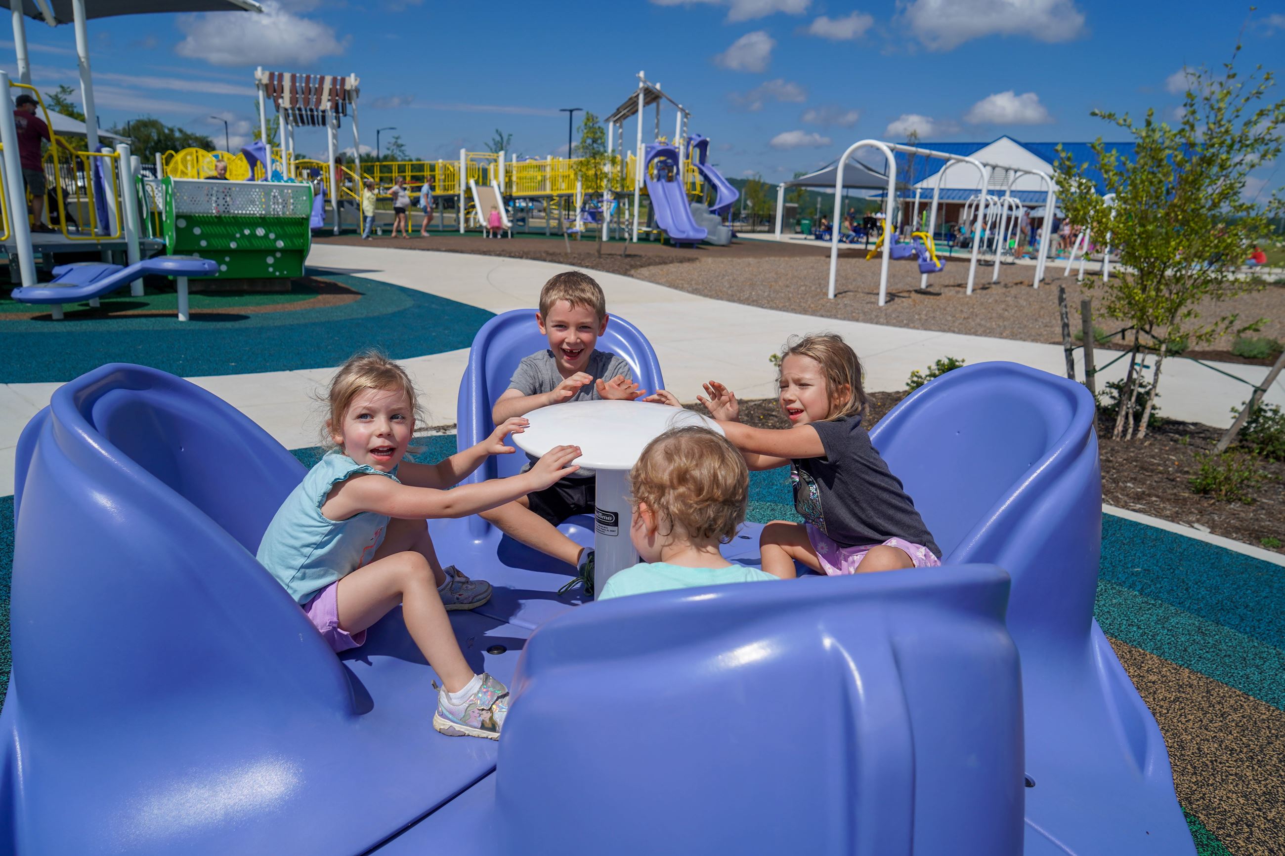Christiansburg Huckleberry Park Inclusive Playground