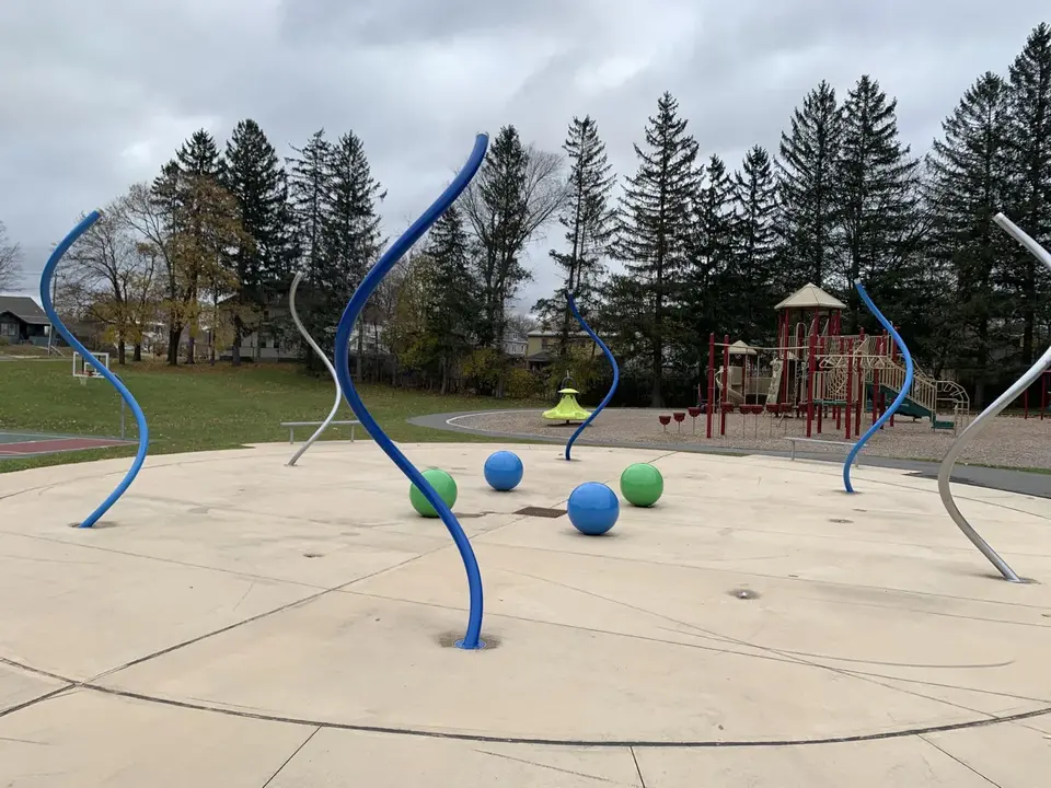 Splash pad at Clapp Park