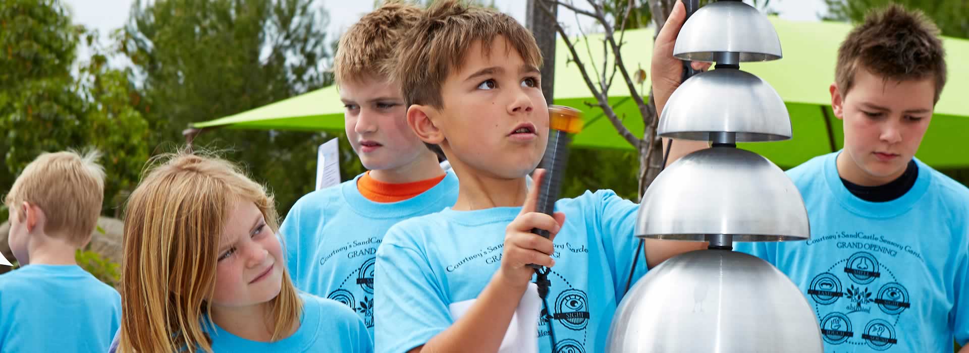 Sensory garden at Courtney's SandCastle