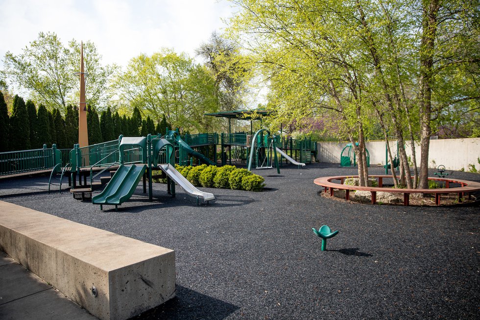 Accessible play area at Variety Wonderland Playground