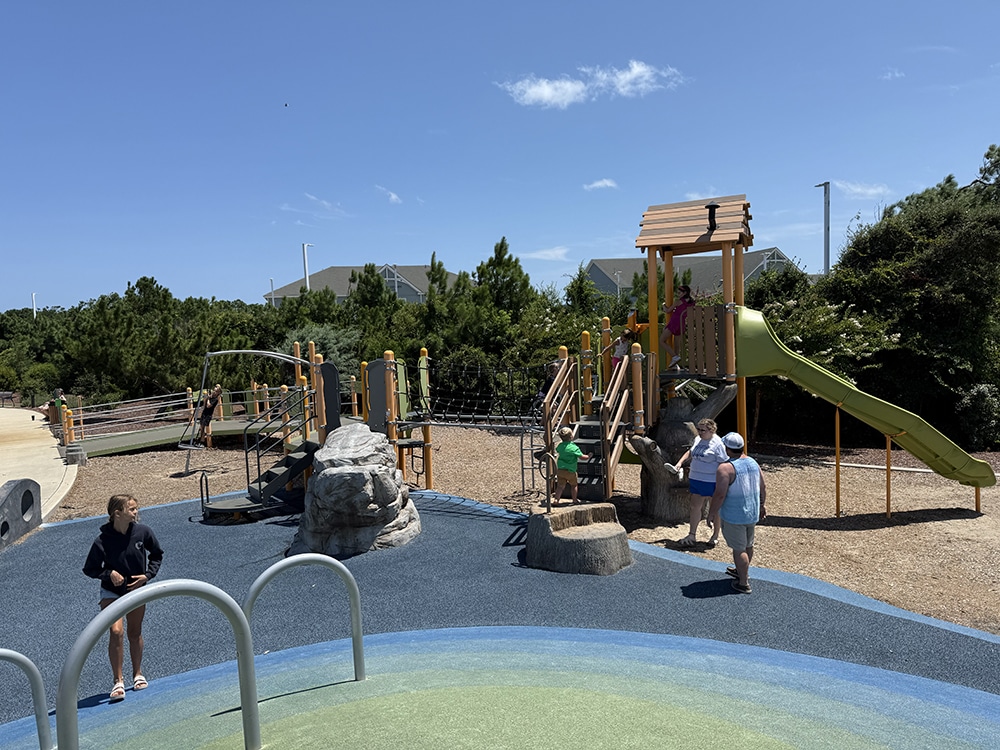 Play equipment at Dowdy Park
