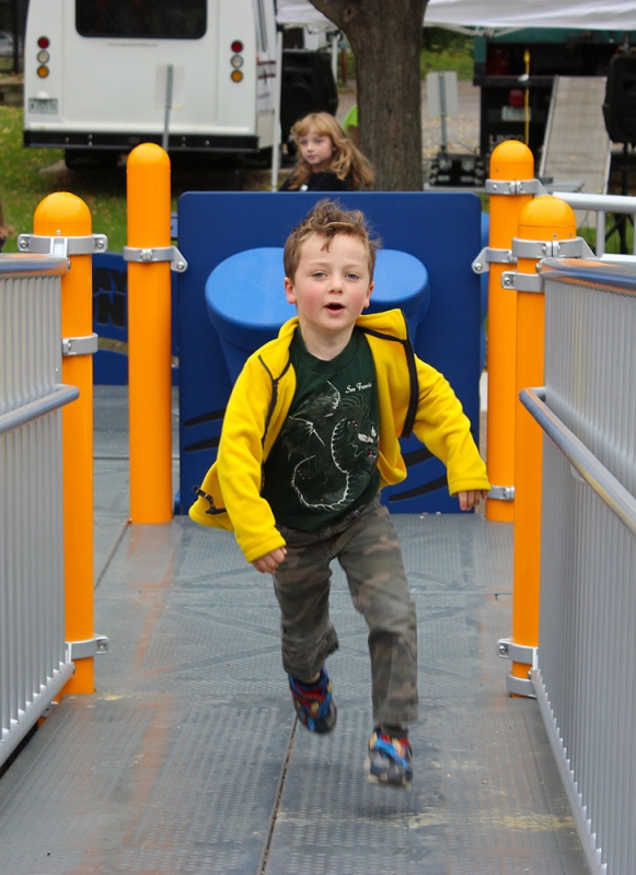 Play equipment at Eisner Park
