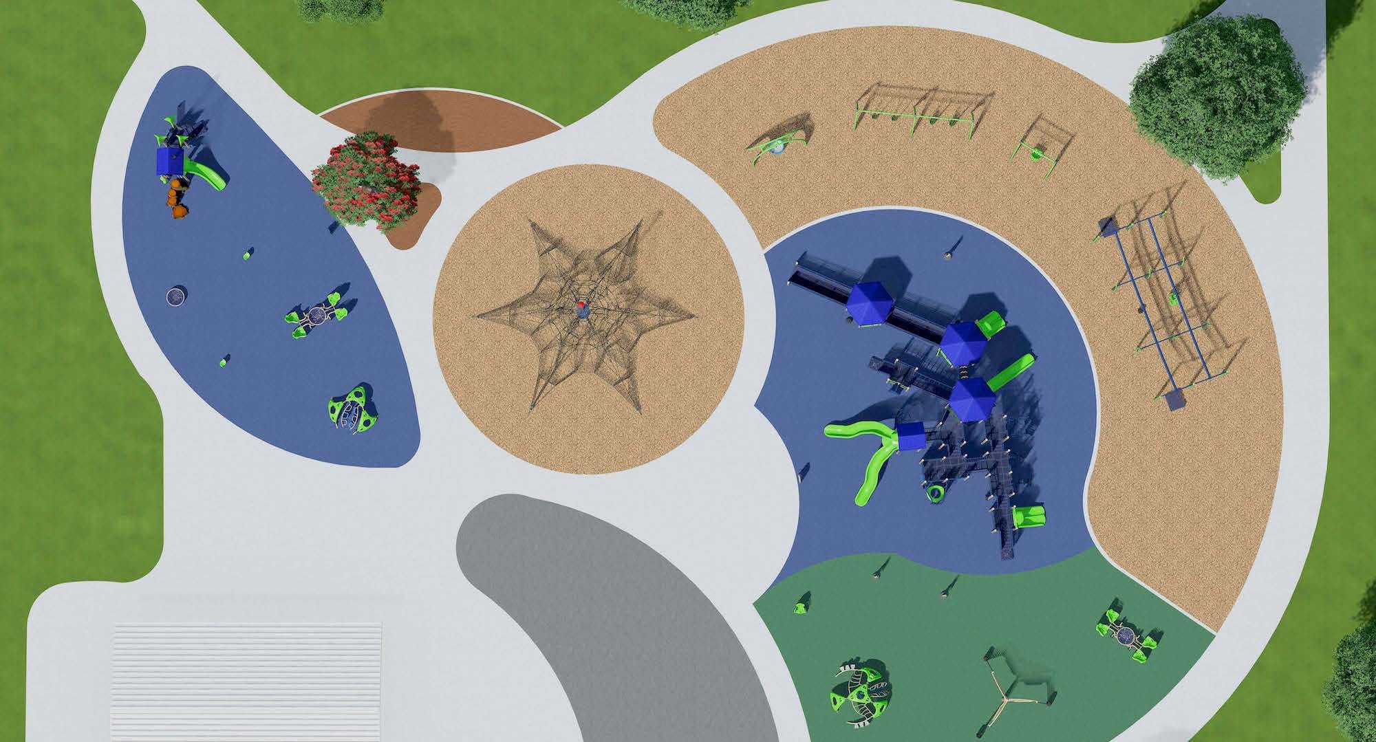 Energy Capital Sports Complex Inclusive Playground