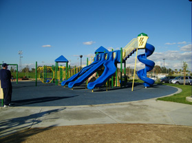 Sports Park grounds in Fountain Valley
