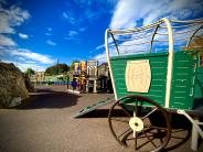 Western-themed section of Funland Playground