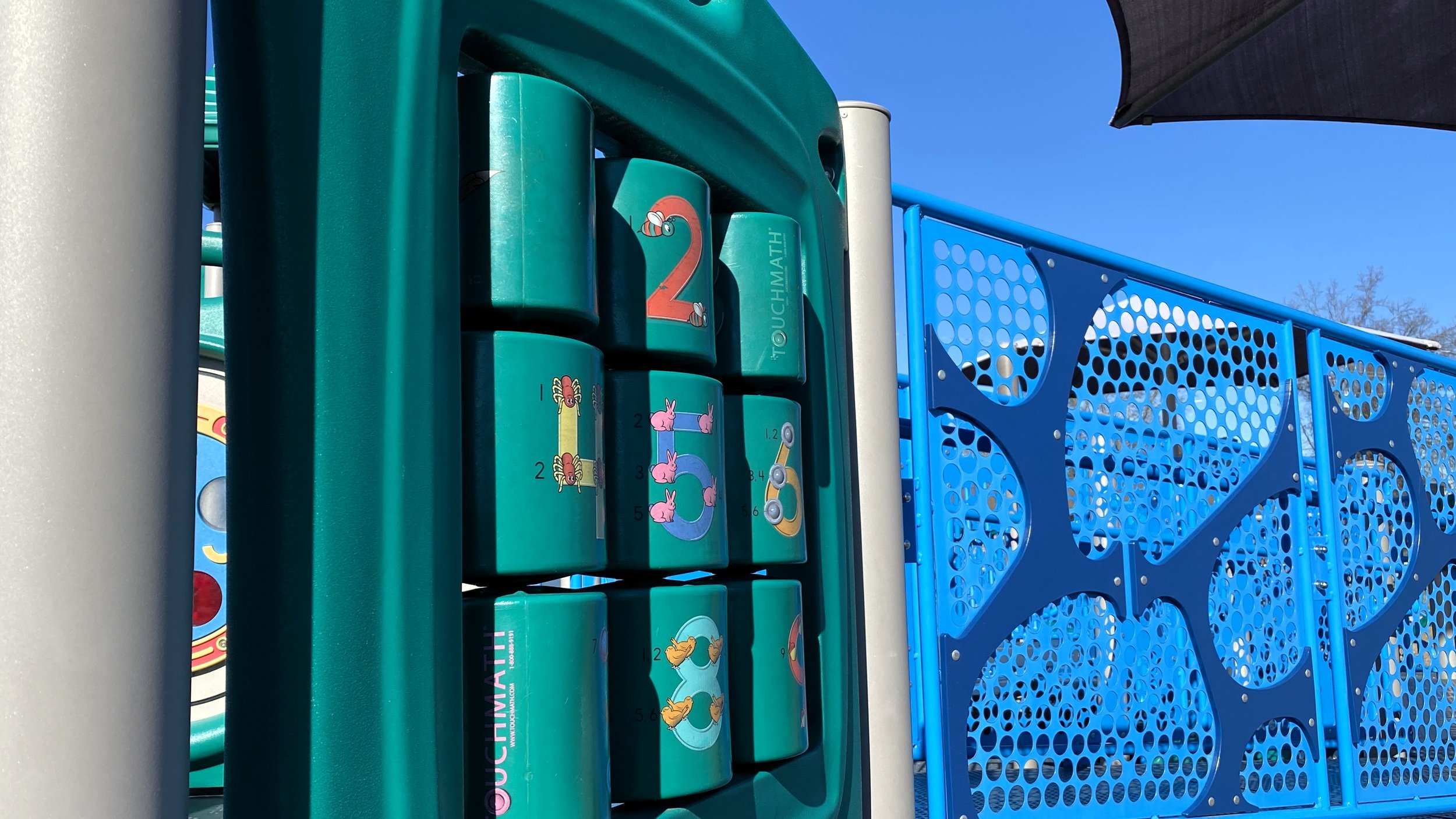 Playground area in Gilbert-Stephenson Park