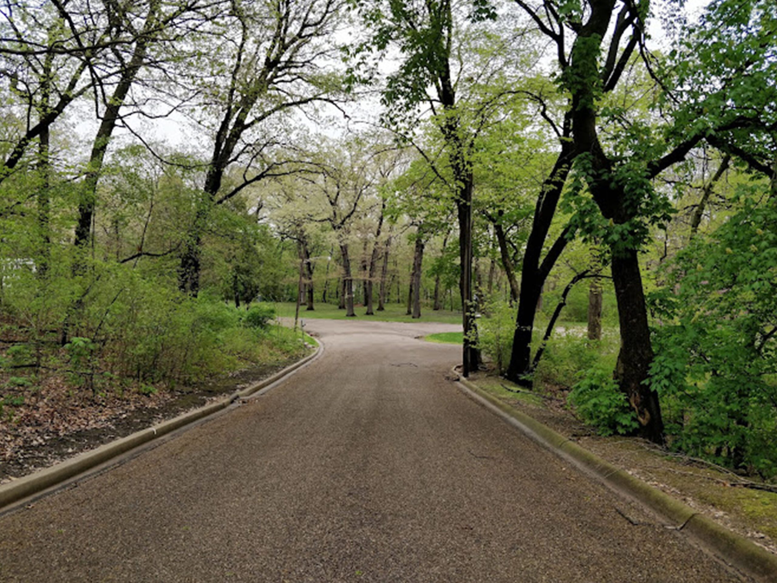 Wide view of Glen Oak Park in Peoria