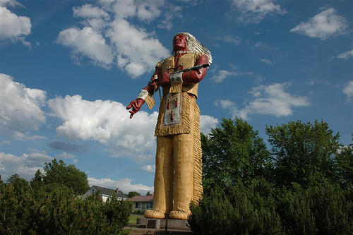Hiawatha Park landmark setting in Ironwood