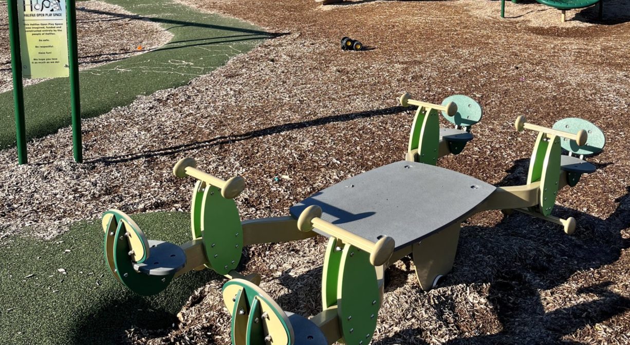 Bouncing play feature at HOPS Playground