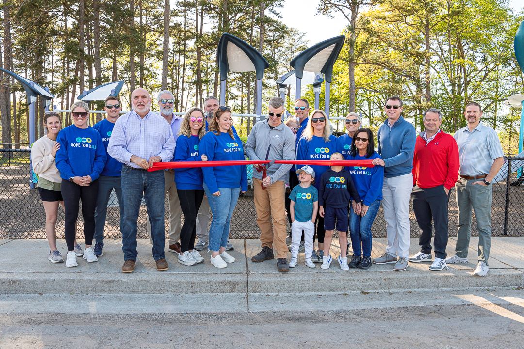 Inclusive Playground at Laurel Park sign or overview photo
