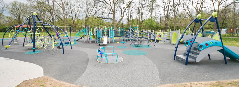 Main inclusive playground at Independence Park