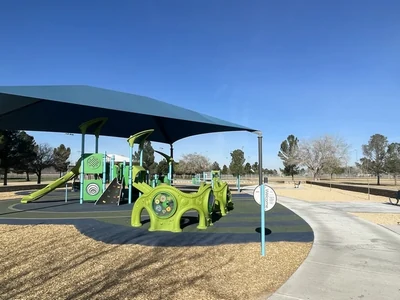 Inclusive playground at J.P. Shawver Park in El Paso