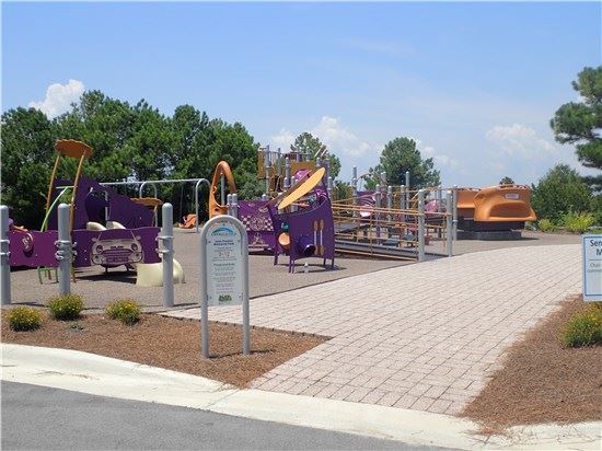Entrance to Jean Preston Memorial Playground
