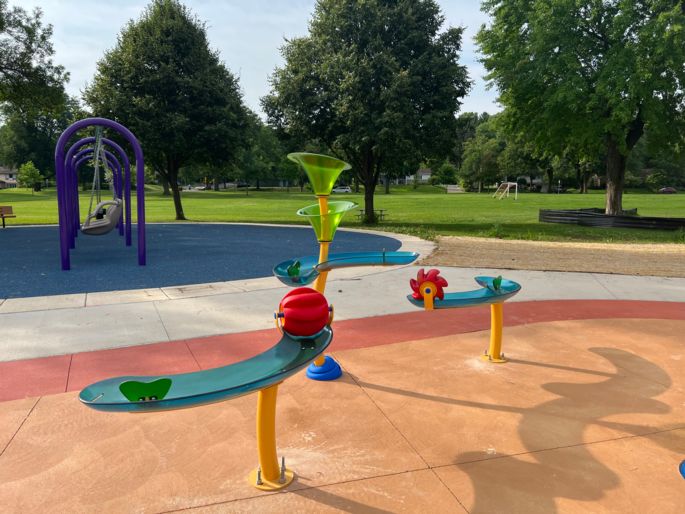 Jeff Erlanger Accessible Play and Sprayground at Rennebohm Park