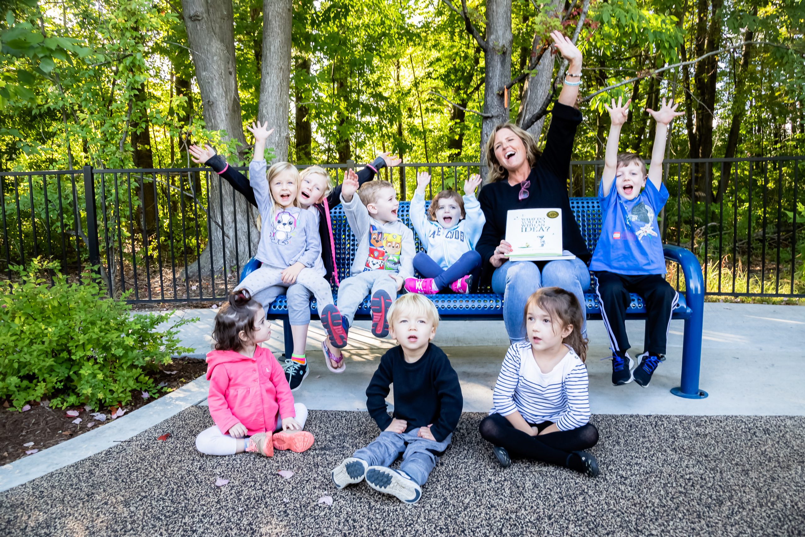 Wide view of the reimagined Jonathan's Dream playground