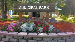 Kenai Municipal Park landscape and park setting