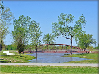 King Jack Park grounds in Webb City