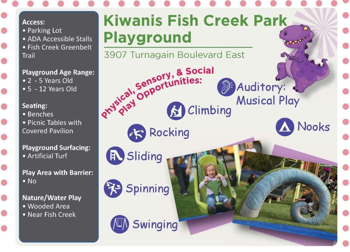Kiwanis Fish Creek Park Inclusive Playground