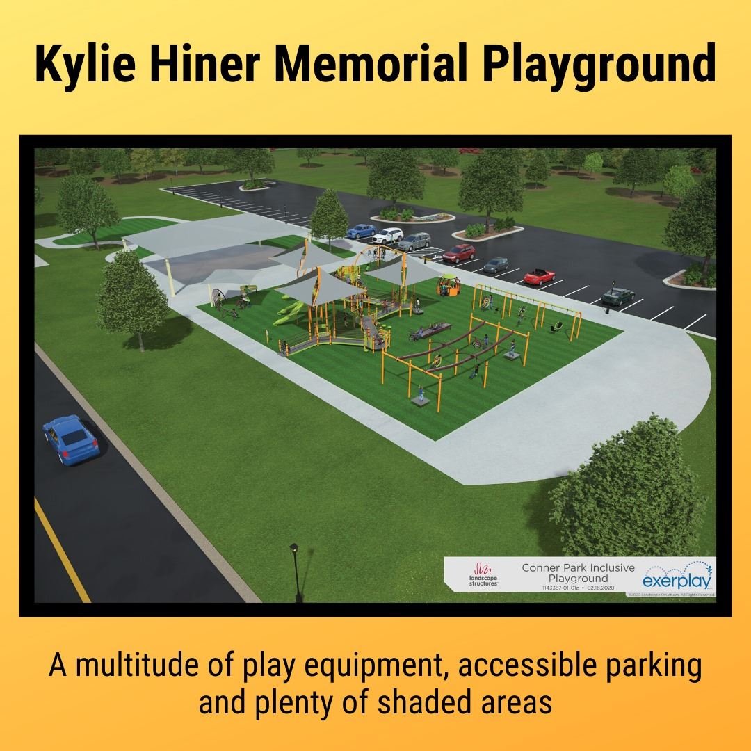 Additional playground view at Kylie Hiner Memorial Playground