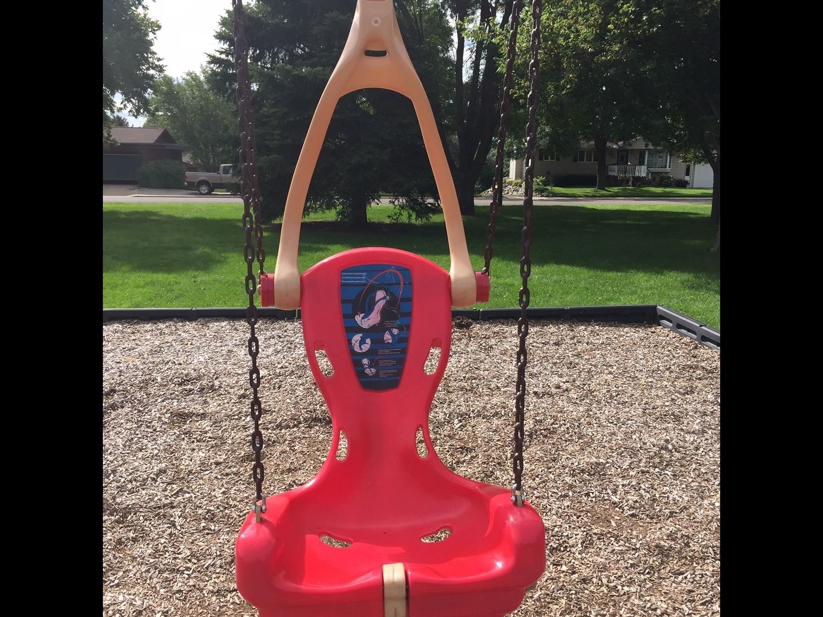 ADA swing at LaBarge Park in Pierre