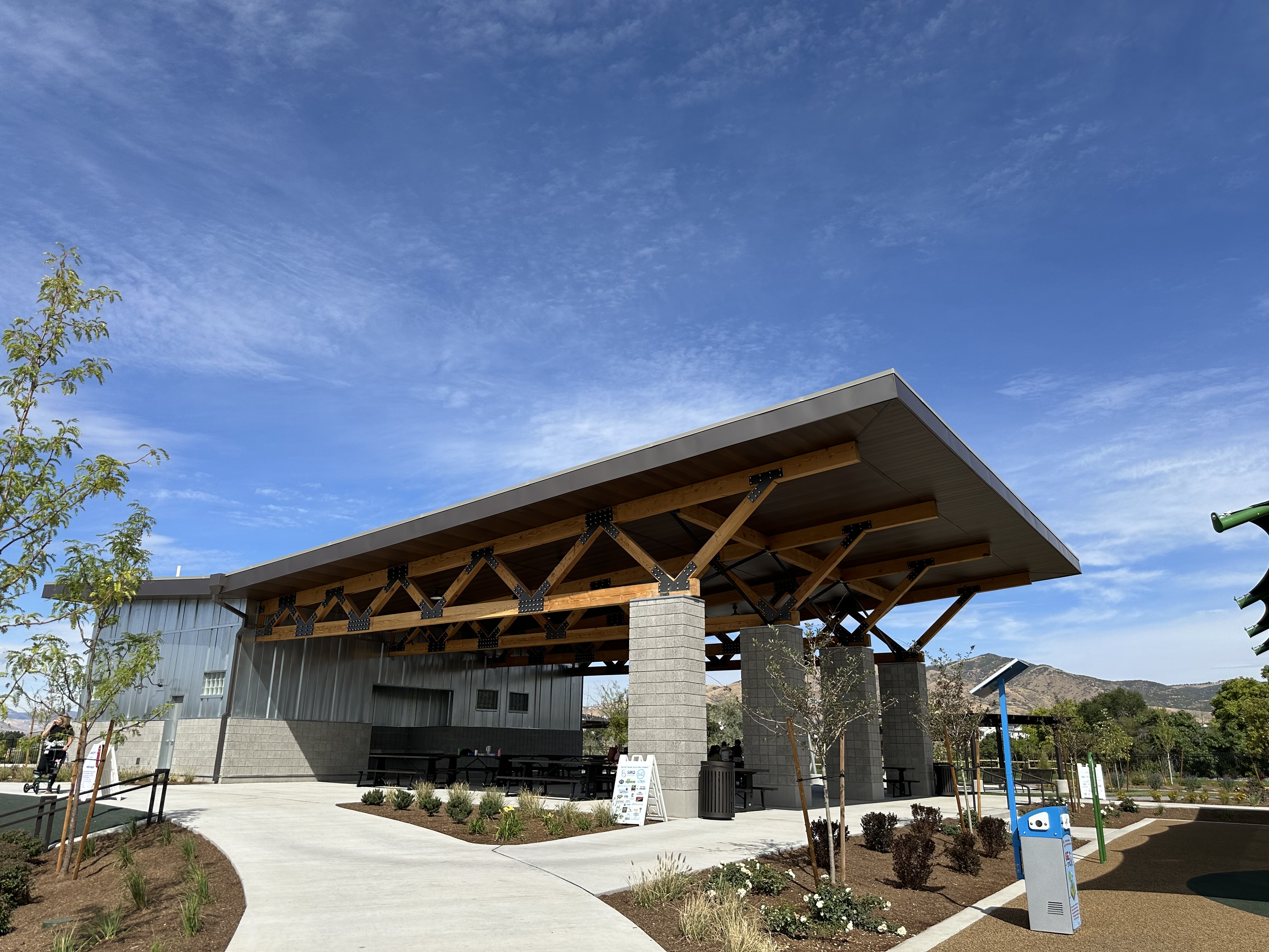 Families using Lehi City Family Park
