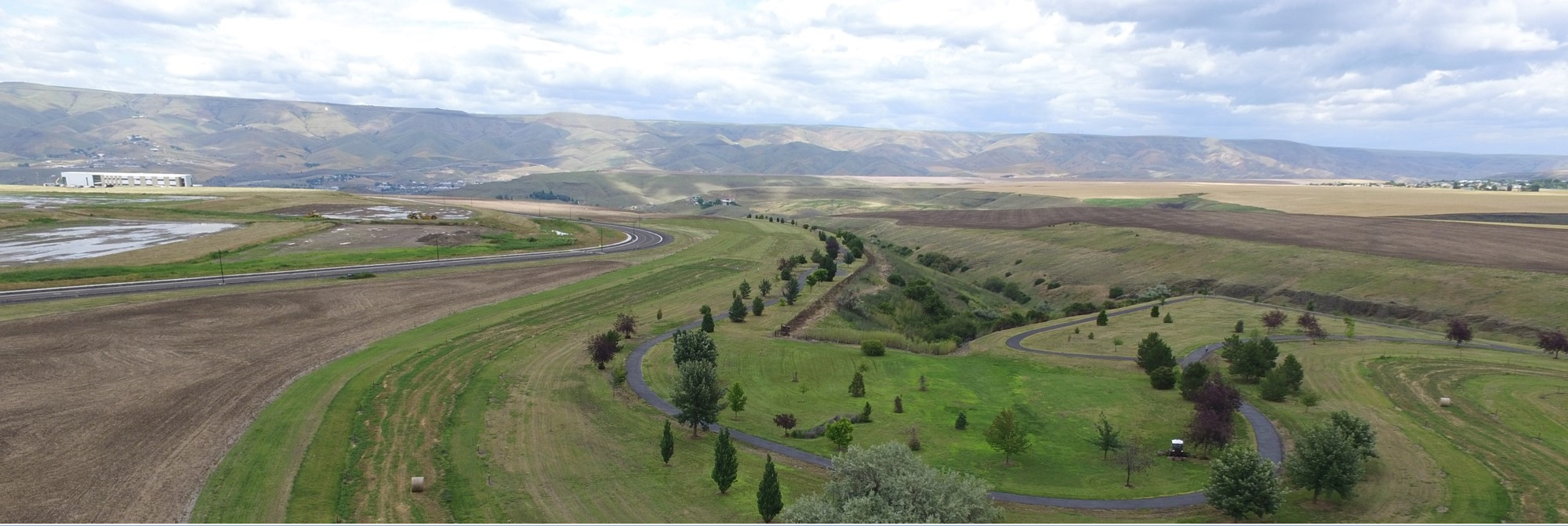Lewiston Community Park site overview