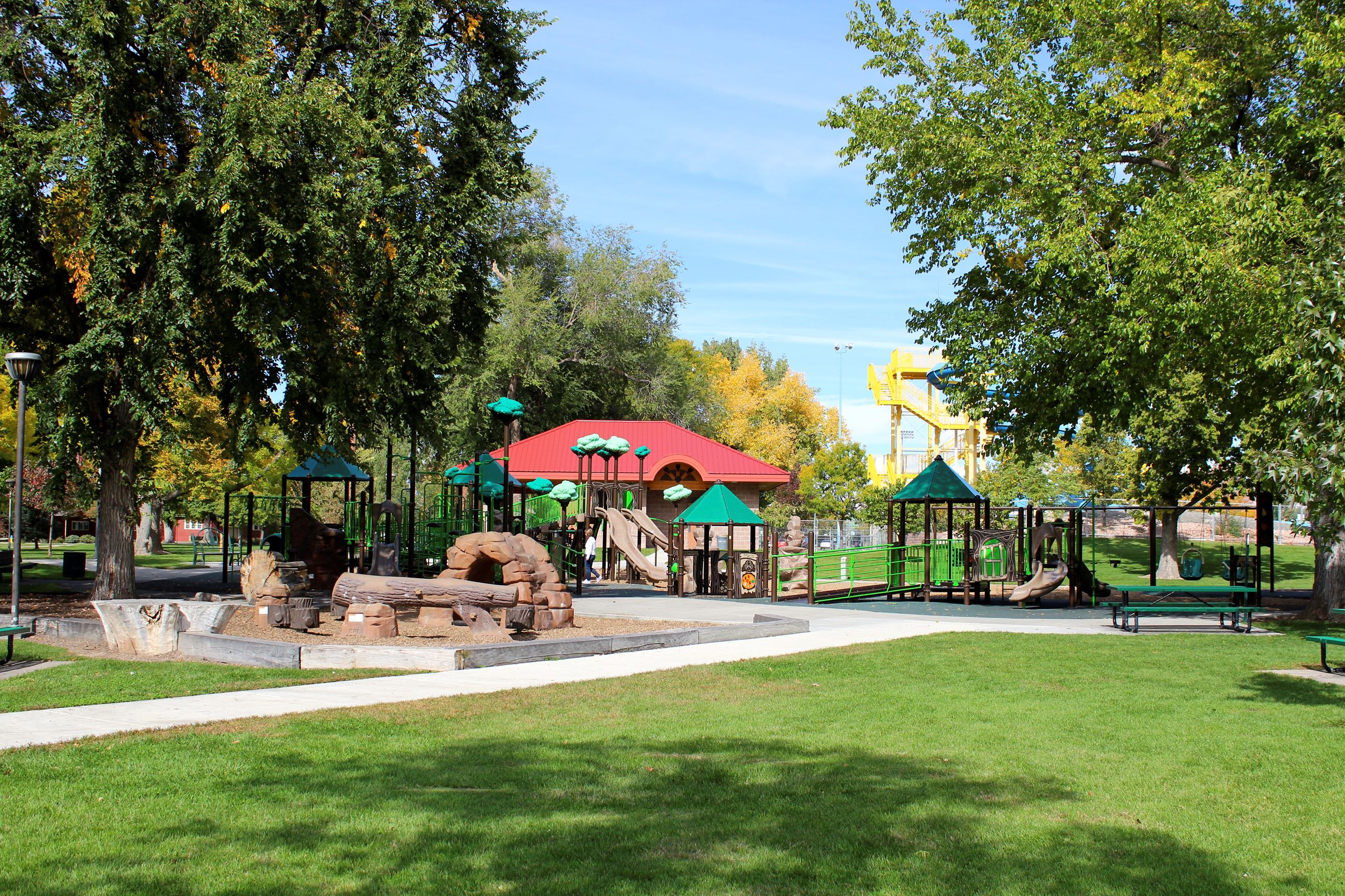 Lincoln Park grounds in Grand Junction