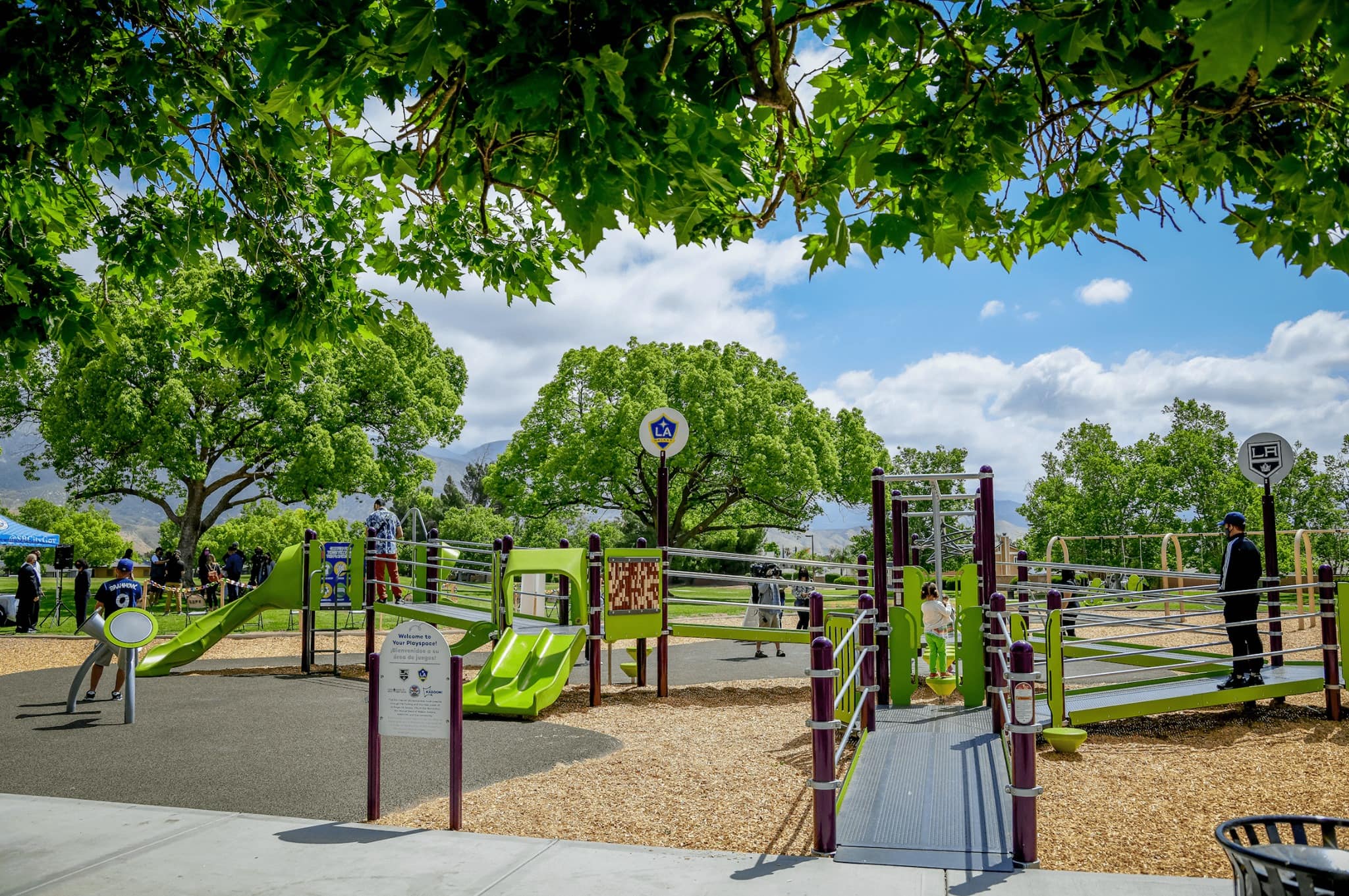 Lionel E. Hudson Park Inclusive Playground