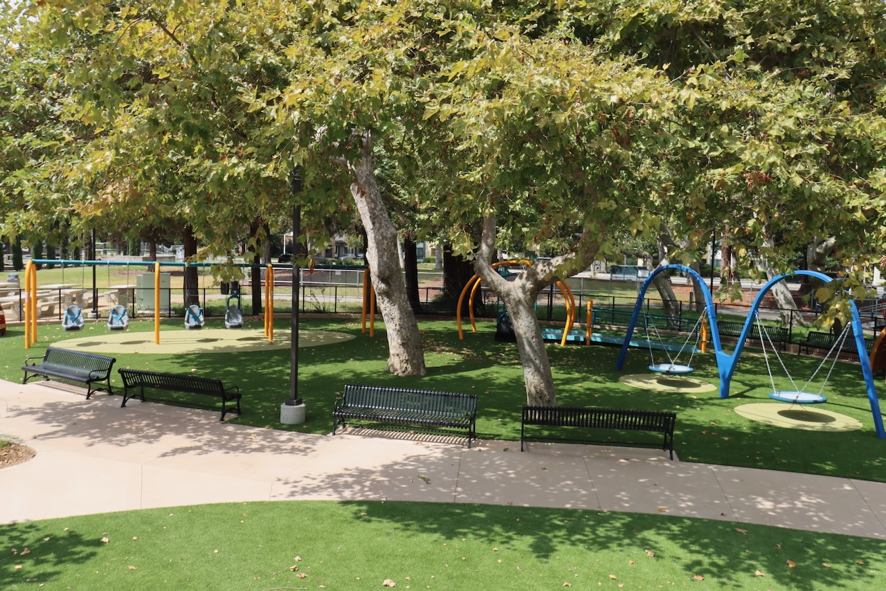 Overview of Magical Bridge Playground in Santa Clara