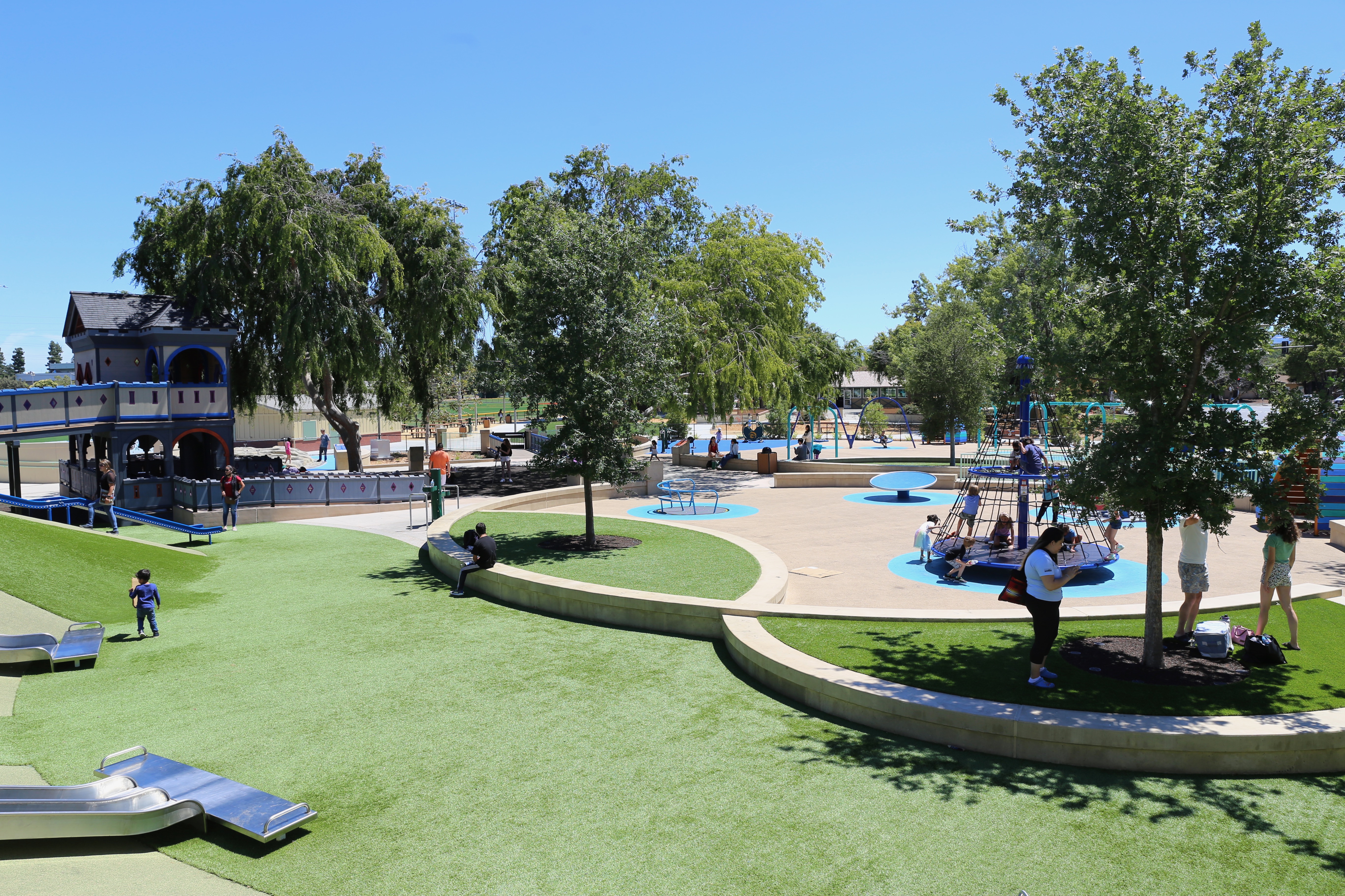 Overview photo of Magical Bridge Playground in Sunnyvale