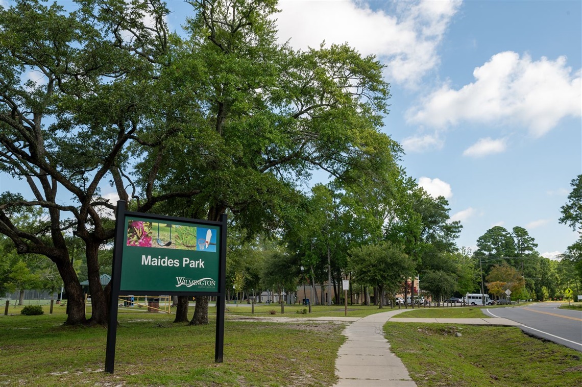 Maides Park grounds in Wilmington