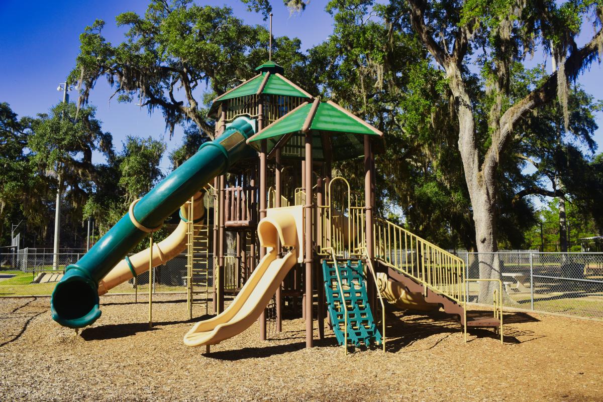 Mallery Park playground on Saint Simons Island