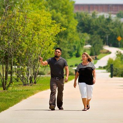 Midland Greenway corridor in Gainesville