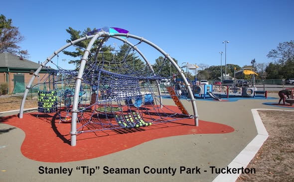 Additional playground view from Ocean County Parks upgrade post.