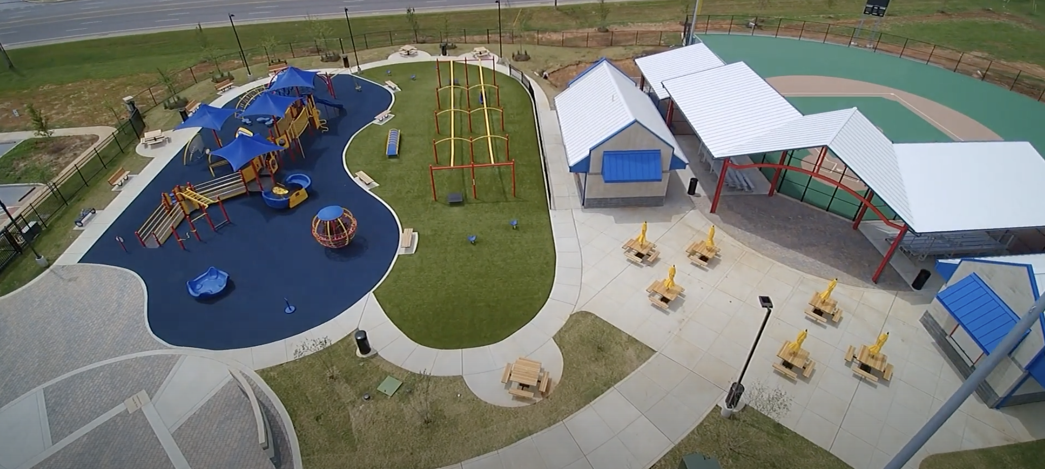 Miracle Field complex overview